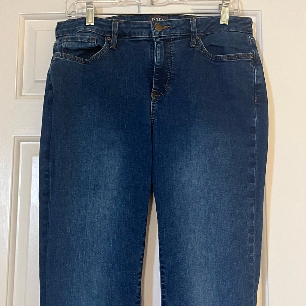 NYDJ Barbara Bootcut Lift X Tuck Medium Wash Jeans. Size Women's 10 - Picture 4 of 15